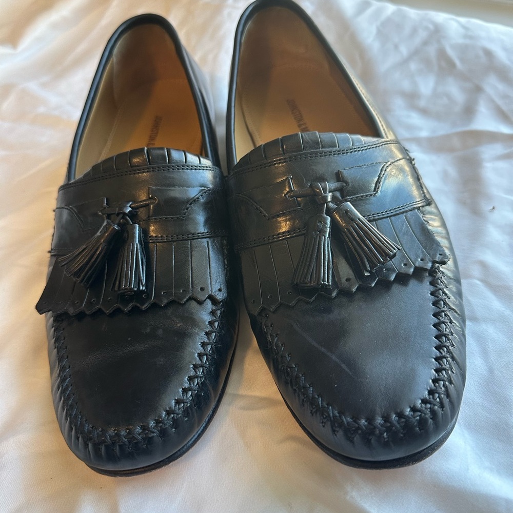 Johnston & Murphy tassel loafers